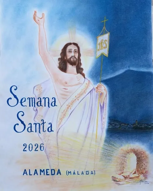 Cartel de Semana Santa en Alameda 2026